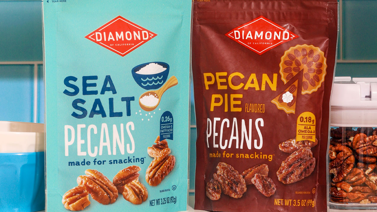 Diamond of California Expands Snack Nut Line with New Snack Pecans ...