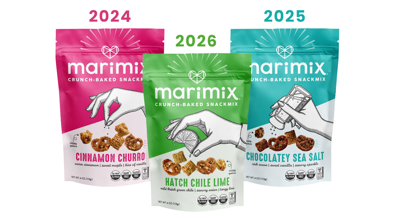 Marimix gana el excepcional premio Three-Peat: Hatch Chile Lime seleccionada como ganadora del snack