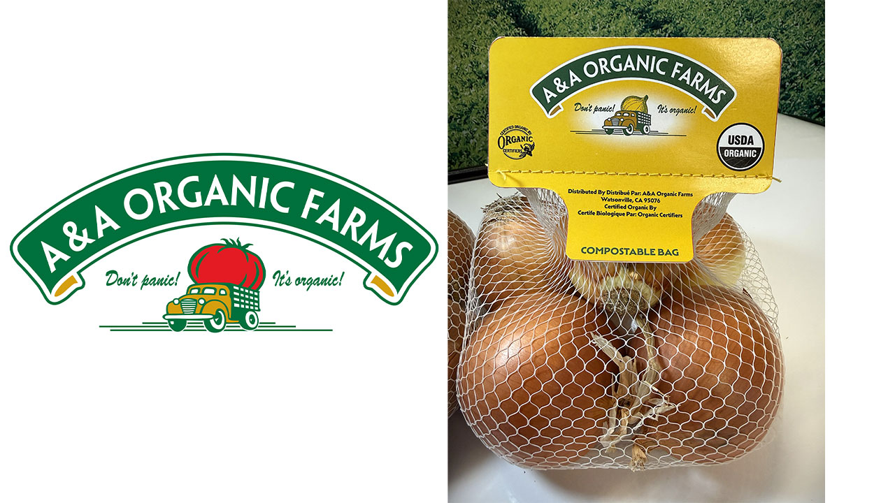 Компания A & A Organic Farms запустила новую программу компостируемой упаковки для органического лука