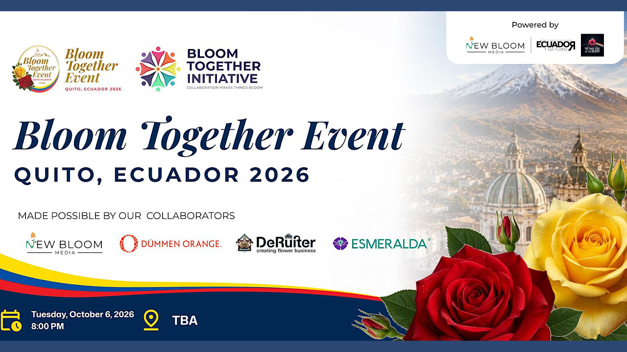 Bloom Together Event Announces First International Edition in Ecuador