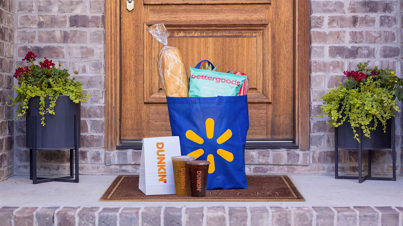 Walmart Expands Restaurant Delivery with Dunkin’